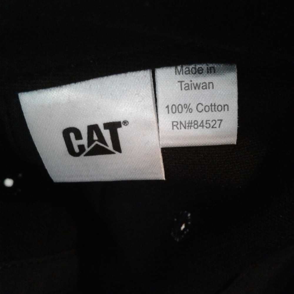 Caterpillar Black and Yellow Logo Hat - Picture 3 of 6